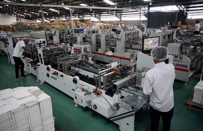 Industrial packaging operation